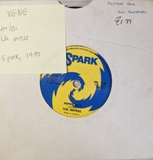 The Peppers Pepper Box Vinyl Record 7" VG/VG SRL 1100 1973