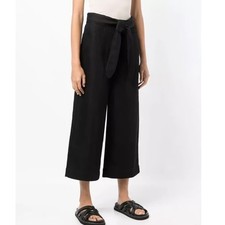 Vince Wide-Leg Pants cotton linen office contemporary minimal