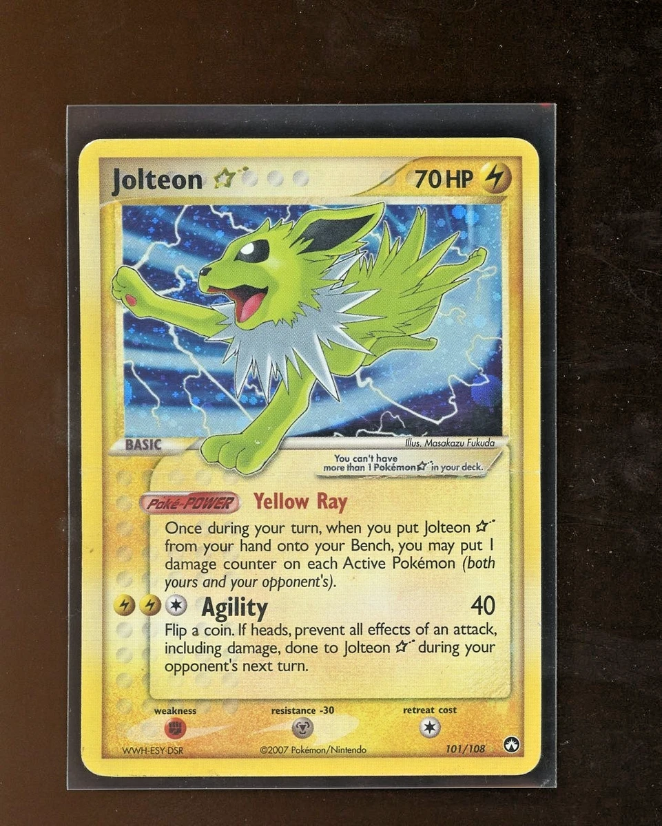 JOLTEON GOLD STAR サンダース 英語版 ポケットモンスター JOLTEON GOLD STAR サンダース 英語版 ポケットモンスター JOLTEON