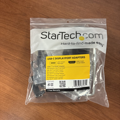 Startech.com USB-C Displayport Adapter USB-C to HDMI Adapter CDP2HD