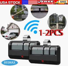 2 For Chamberlain LiftMaster Garage Door Opener Remote 893MAX 953EV-P2 Learn