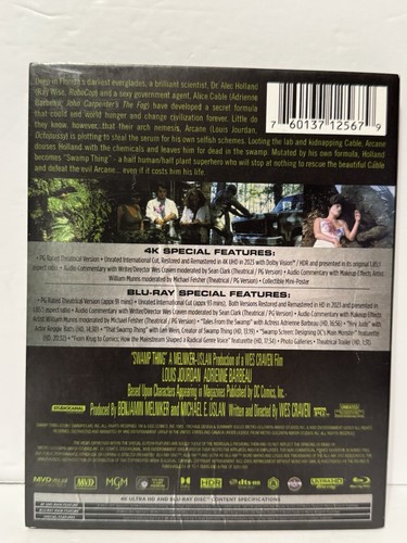 Swamp Thing (4K Ultra HD + Blu-ray, 1982) mit Schuber & Poster - Bild 2 von 6