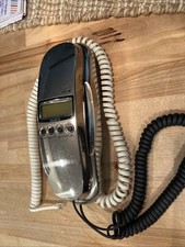 Radio Shack Traditional Chrome Wall Mount Phone With Caller I.D