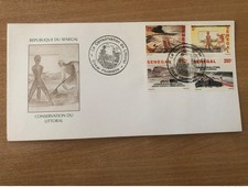 Senegal 1994 FDC Mi. 1294 1297 Coastal Conservation Sable sand K&uuml;sten Coast