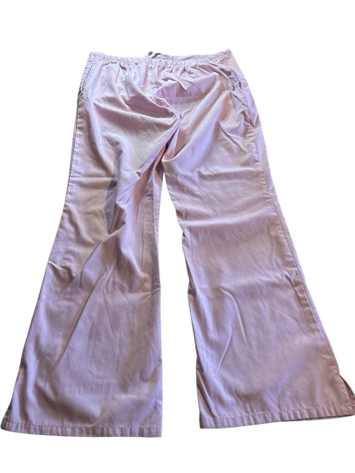 Натуральная форма женщин на шнурке эластичный скраб брюки розовый размер большой - Изображение 2 из 4