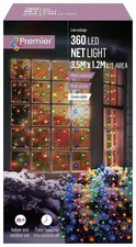 Image of PREMIER 360 LED Multi-Action Net Lights 3.5M X 1.2M LIT AREA - Choose Colour