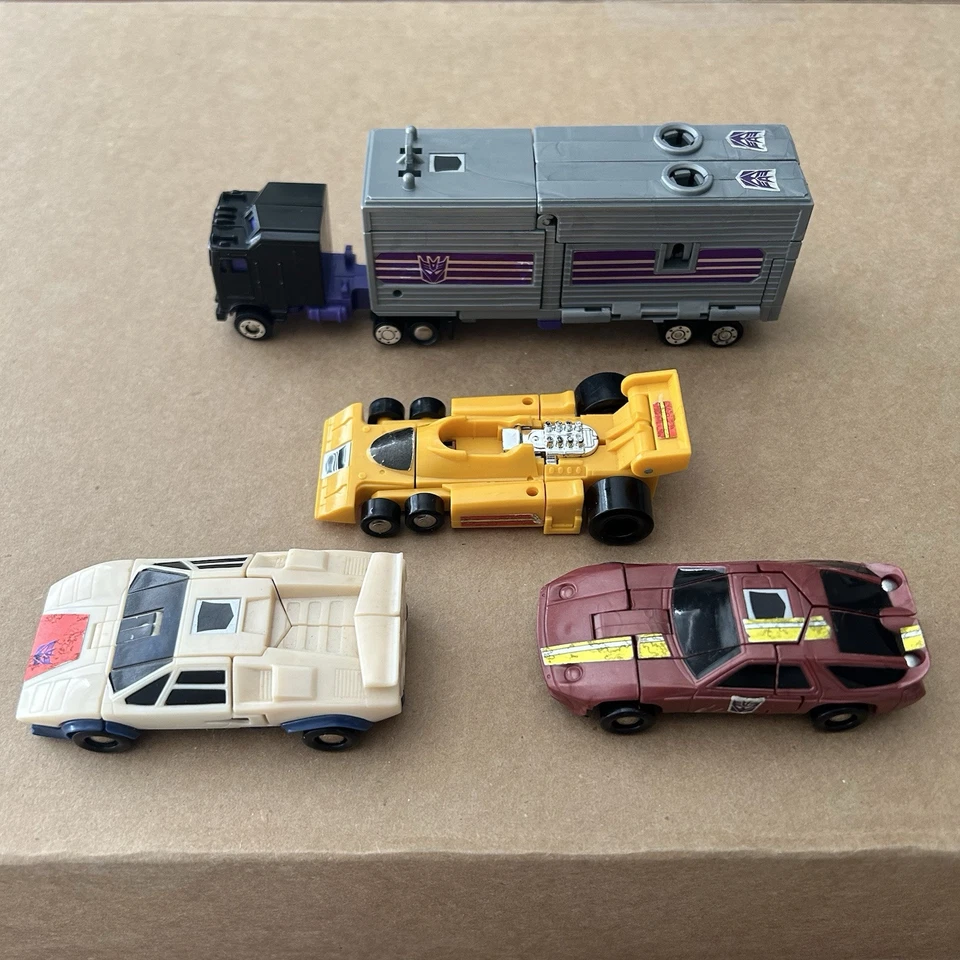 Transformers G1 Stunticons 1986 casi completo - Juego de 4 - All Transform  Foto 3 de 4