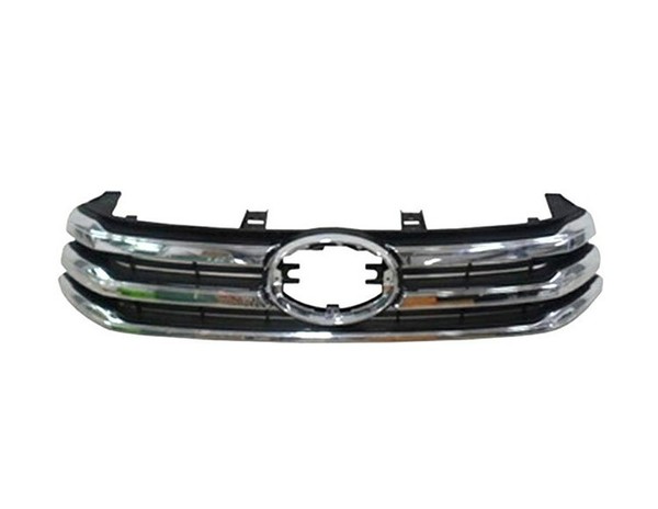 Gitter Grill Vorne FÜR Toyota Hilux 2015-2017 VERCHROMT-SCHWARZ-image