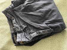 American Eagle Boys Next Level Flex Navy Shorts Size 26 Casual Flat Front