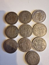 Silver .500 British Half Crown Pre 1947