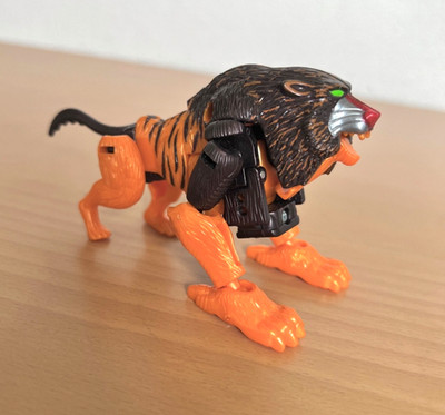 Vintage 1997 Hasbro Transformers Beast Wars Fuzors Maximal Bantor Action Figure