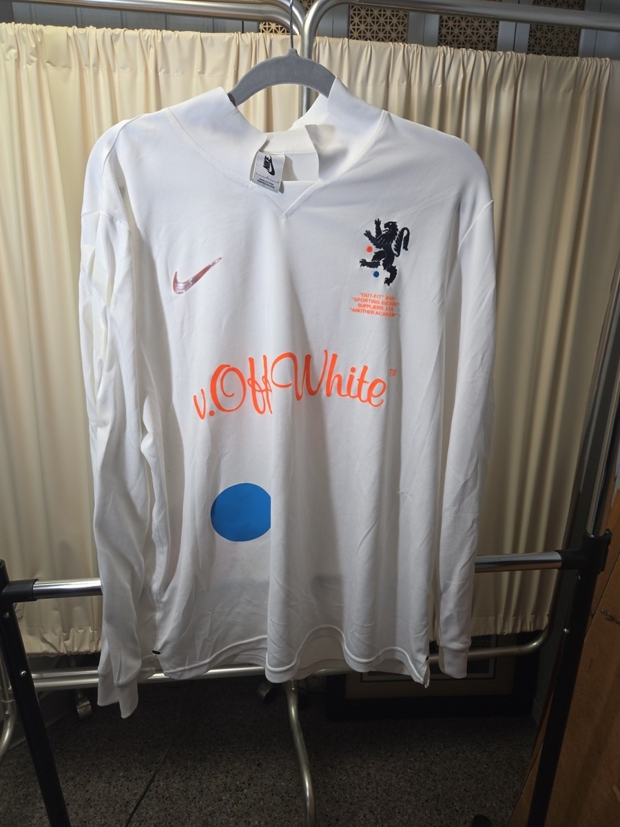Nike x Off-White Jersey Men's Large Virgil Abloh Mercurial White
