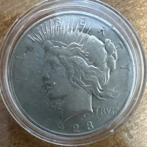 1923-D $1 Peace Dollar 90% Fine silver