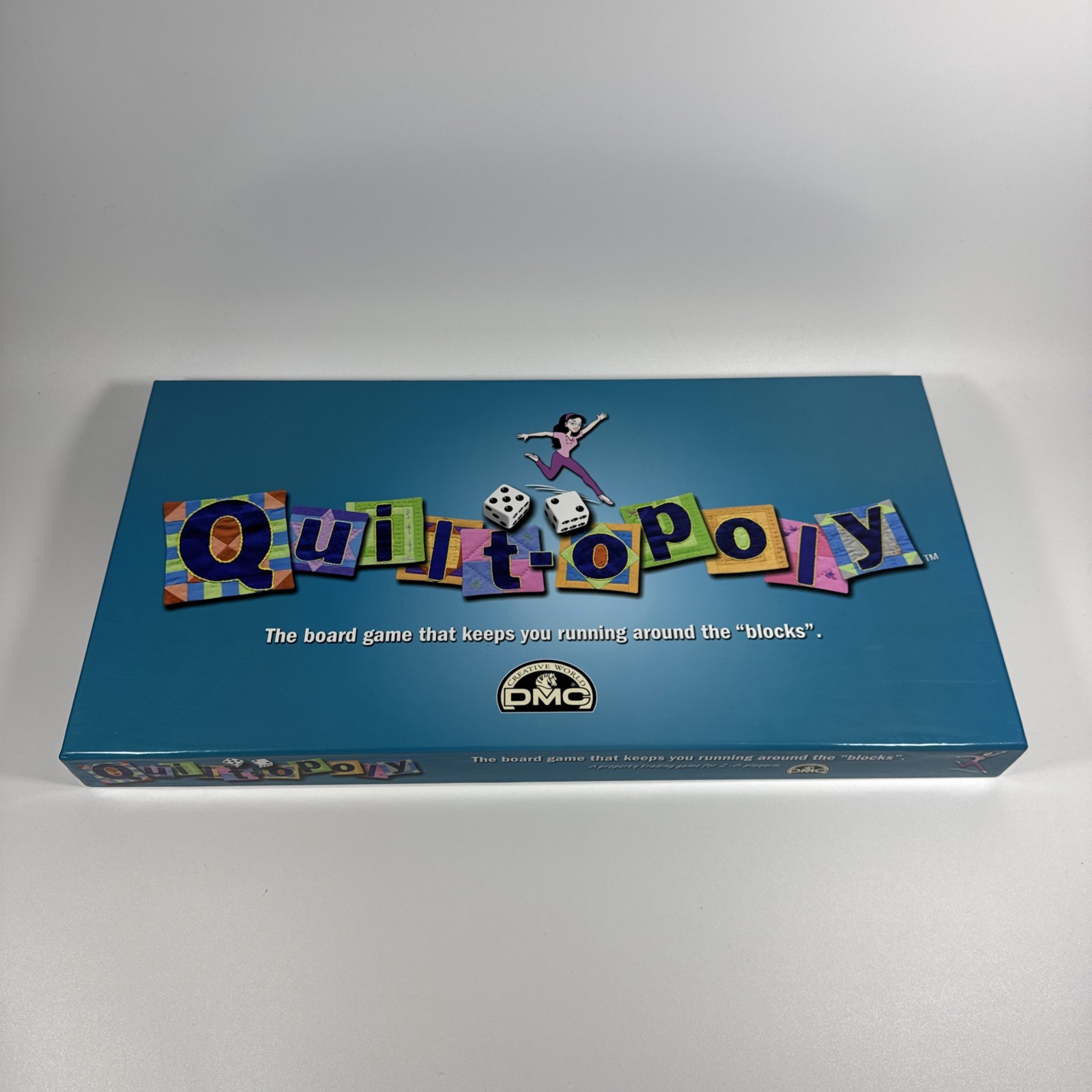 Quilting Sewing Monopoly Family - Out Of Print New Inside