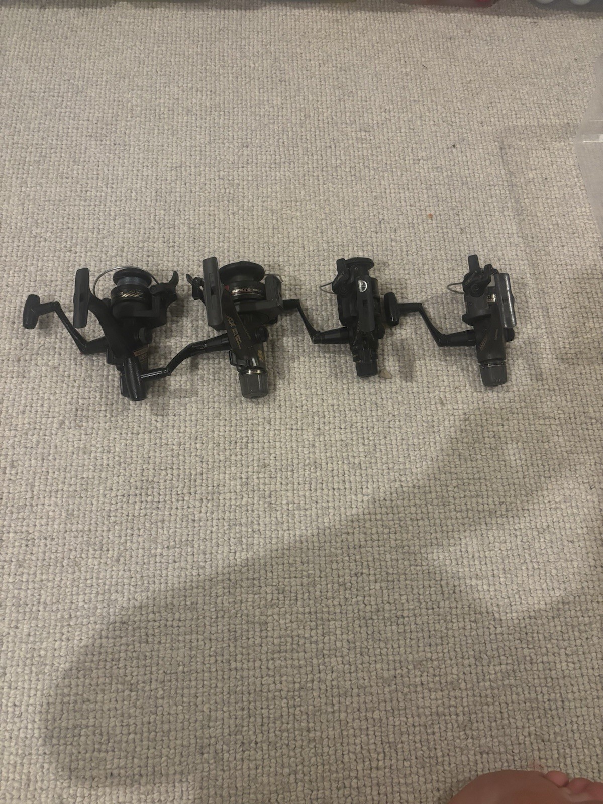 Shimano Quickfire Reel Lot of 4, Vintage Great Condition