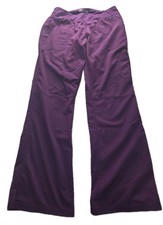 Purple Label By Healing Hands Women s Yoga Scrub Pants Med. Purple