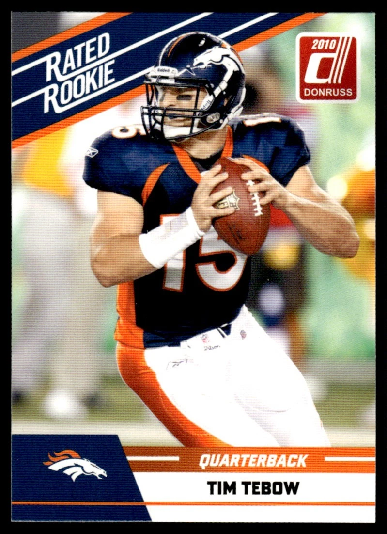 Tim Tebow trading card