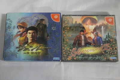 Used SEGA Dreamcast Software Set ''Shenmue 1 and 2'' From Japan