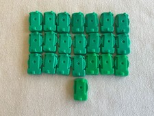 22 Tudor Electric Football Total Team Control Bases TTC Green Lt Green Mix