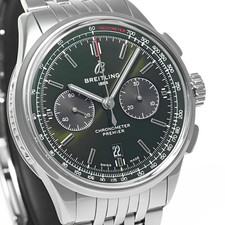BREITLING WATCH PREMIER B01 CHRONOGRAPH 42 BENTLEY BRITISH RACING AB0118A11L1A1 9