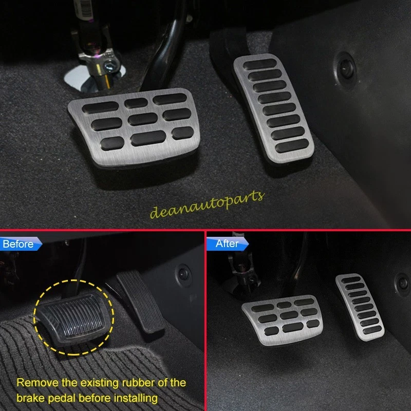Para Hyundai Elantra GT 2017-2025 Freno de acero Pedal de gasolina Cubierta Accesorios de moldura Foto 2 de 4