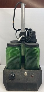 Zenith Leader Vintage Watch Cleaning Machine Green Jars Antique Watchmaker