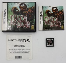 CIB Touch The Dead Nintendo DS Complete NDS Secret Stash Fast Free Shipping