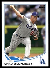 Chad Billingsley 2013 Topps Dodgers #LAD12 Dodgers MLB READ FREE SHIPPING