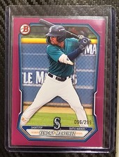 2026 Bowman Prospect Kendry Martinez Fuchsia Border /299 Mariners