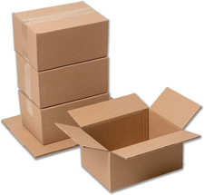 Scatole Di Cartone 25 X 18 X 12 Cm per Spedizioni, E-Commerce, Regali – 5 Pezzi 