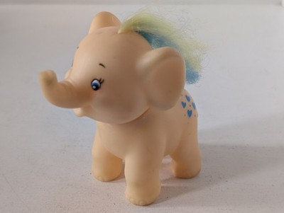 Soma Rainbow Love Pets 1984 Elephant My Little Pony Style Peach Blue Hearts