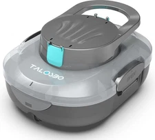 Pleco S1 Cordless Robotic Pool Cleaner Lasts 80Min Small Pool Vacuum PLECOS1-DG