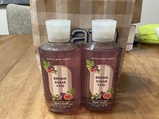 Bath & Body Works Jabón Corporal de Azúcar Morena e Higo 10oz Juego de 2