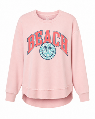 #ad #ad Royce Smiley Beach Pullover $34.99