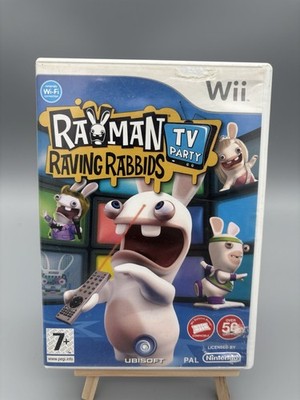 Rayman Raving Rabbids TV Party Nintendo Wii PAL Komplett Mit Anleitung