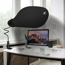 Large Adjustable Office Cubicle and Desk Shade   Flexible Desk Light Blocker for