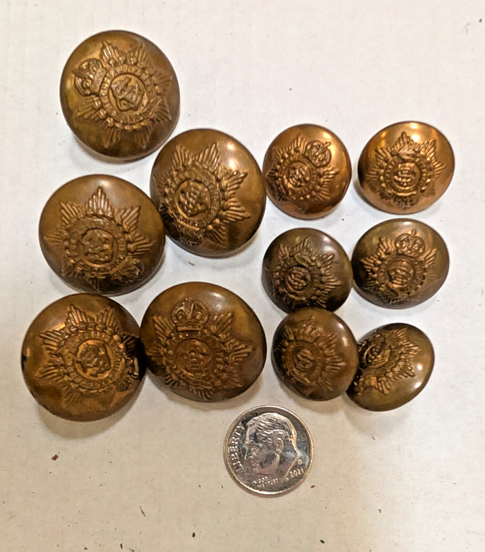 Vintage Brass Button Armfield & Co. Ltd. Birmingham