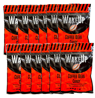 Bonbons Kaffee Espresso WakeUp Coffe Bean Candy Firma Edel 12 x 45g SPARANGEBOT!