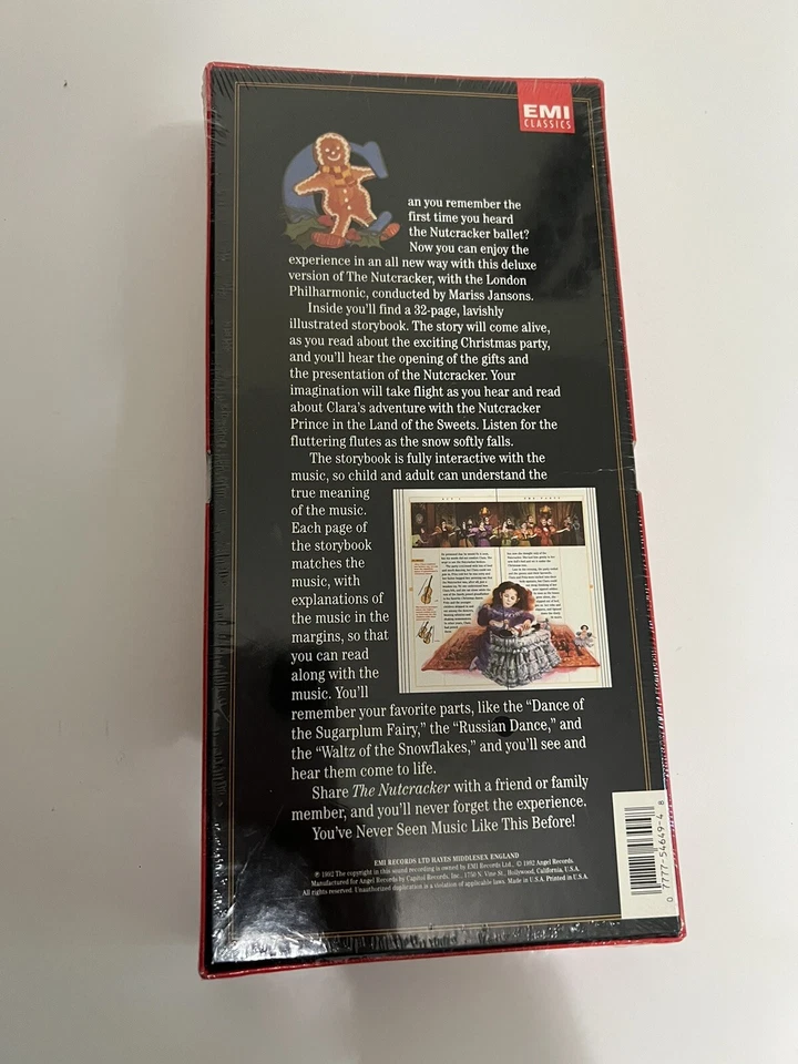 Tchaikovsky Nutcracker Marris Jansons London Philharmonic Cassette Book Box Set - Image 2 of 4