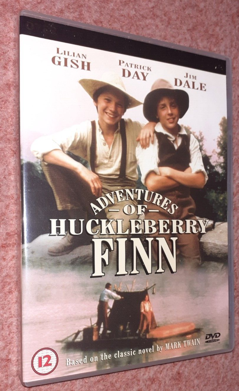 ADVENTURES OF HUCKLEBERRY FINN (1986) LILIAN GISH, JIM DALE - UK  DVD