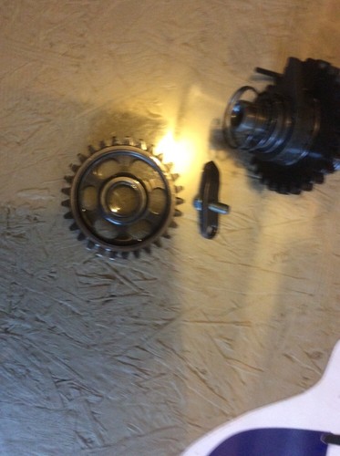 2003 Honda CR250 CR 250 Kick Starter Gear Shaft Idle Gear - Foto 9 di 9