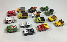 Vintage Micro Machines Utility Vehicle Mixed Lot of 15 Police , Rescue