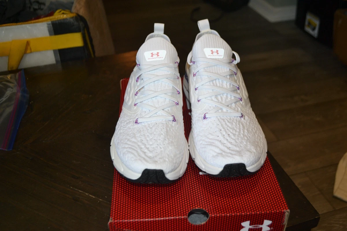 Under armour hovr phantom womens white sale
