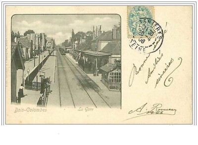 92.BOIS Colombes.la Gare.train