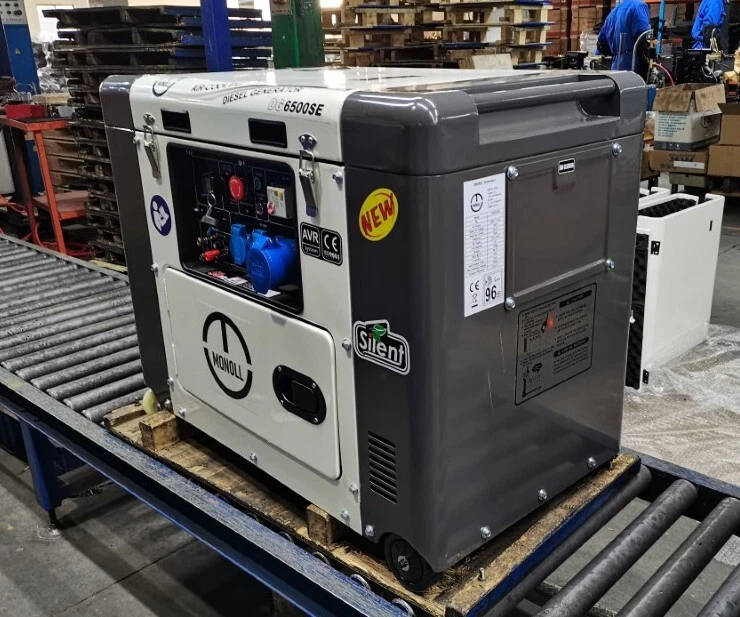 Diesel Notstromaggregat - MONOLL 230V 5kW 7kVA 10PS Motor - Bild 4 von 4