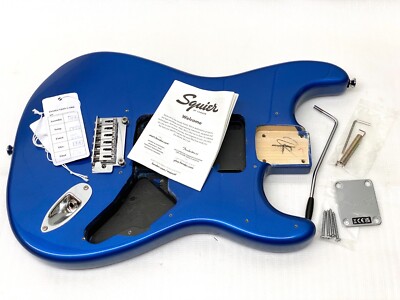 Fender Squier Strat 2-POINT TREMOLO BODY w/ HARDWARE Lake Placid Blue Guitar