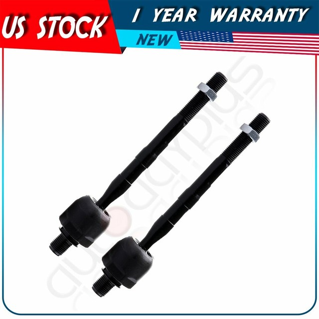 2Pieces Suspension Kit Front Inner Tie Rod End For 20062011 Hyundai Accent eBay