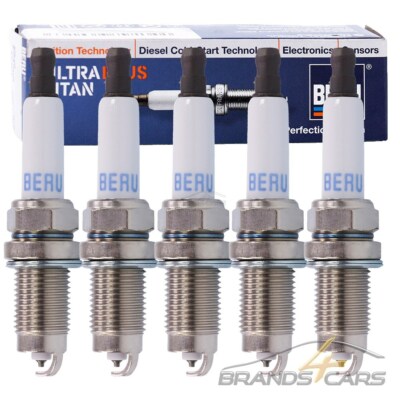 5x BERU ZÜNDKERZE ULTRA TITAN FÜR VW PASSAT 3B 3BG 2.3 V5 00-05