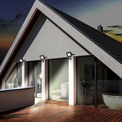 FARO LED FARETTO GIARDINO 30W LUCE FREDDA SENSORE MOVIMENTO - Foto 4