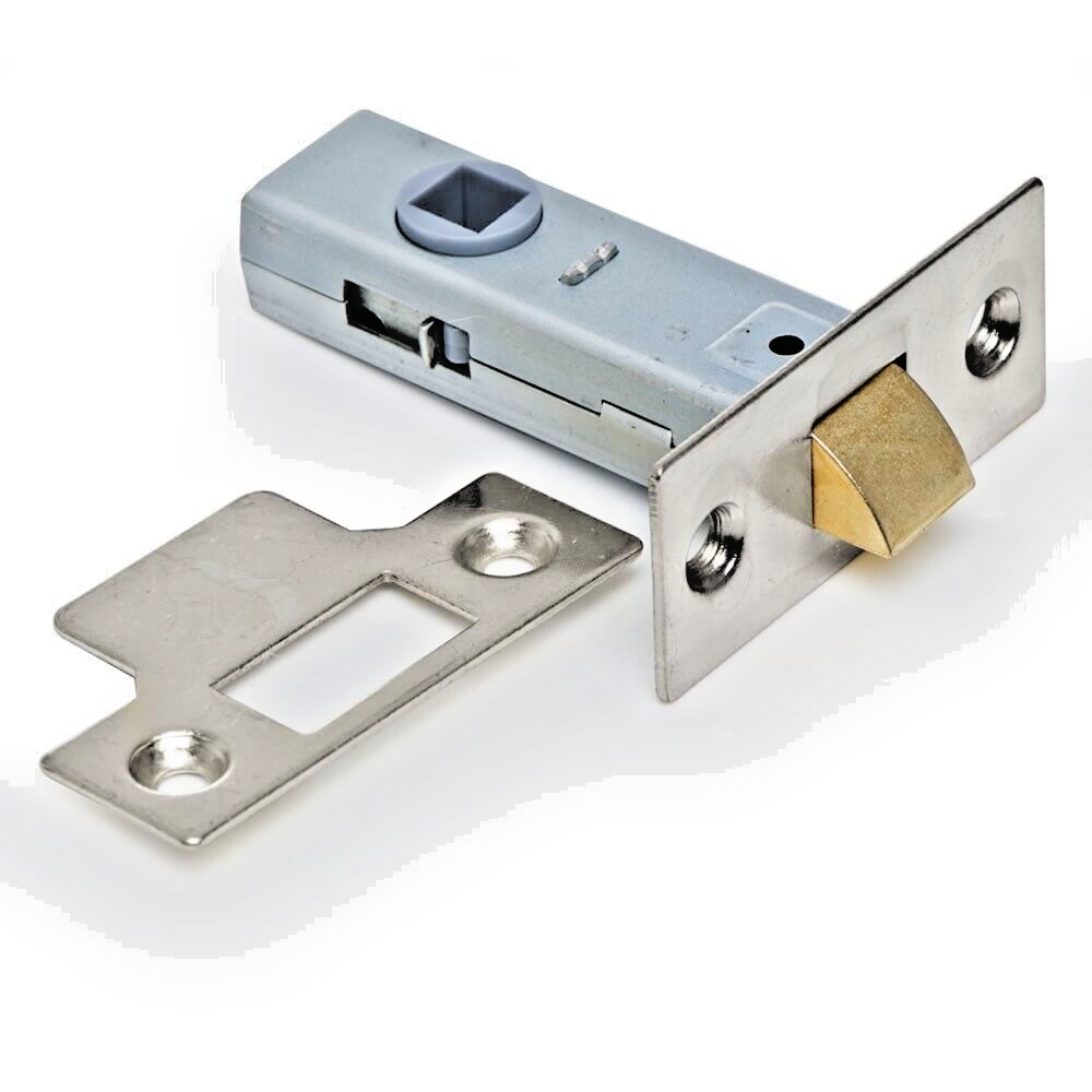 Tubular code 2170 Size 2- 1/2 "" Col np  Nickel Plated Mortice Latch (M949)